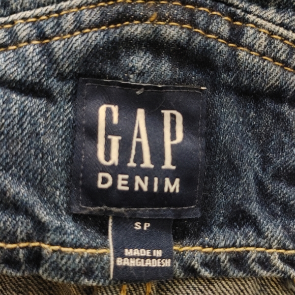 GAP Denim Short Overalls NWT - Picture 3 of 7